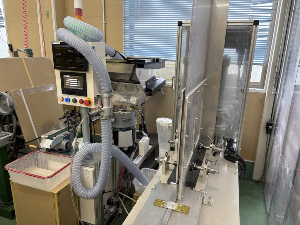 ペン先マーキング打ち抜き加工